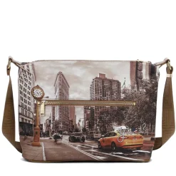 Borsa Donna Y NOT Hobo Easy Large a Tracolla YES-607 Golden Time