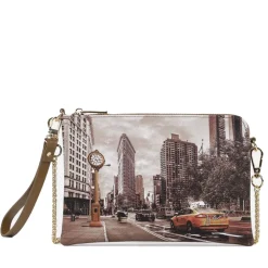 Borsa Donna Y NOT Pochette con Tracolla YES-384 Golden Time