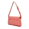 Borsa Piatta a Spalla LOVE MOSCHINO linea Lettering Logo color Corallo