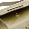 Camera Case Donna a Tracolla THE BRIDGE linea Flora in Pelle Verde Timo