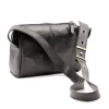 Camera Case Donna a Tracolla THE BRIDGE linea Flora in Pelle Nera