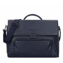 Cartella Porta PC 14" e Tablet PIQUADRO in Pelle Blu Linea Pan - CA4254S94
