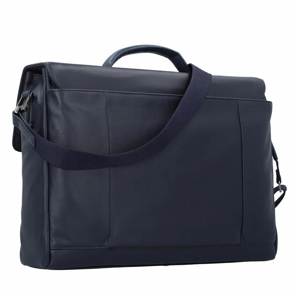 Cartella Porta PC 14" e Tablet PIQUADRO in Pelle Blu Linea Pan - CA4254S94