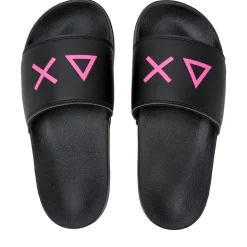 Ciabatte da Donna Sun68 Linea Slippers Logo Colore Nero - X36210