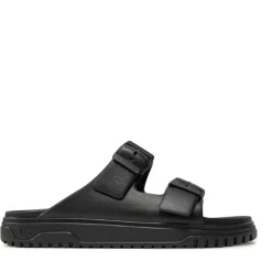 Ciabatte Donna ARMANI EXCHANGE con Doppia Fascia Colore Nero