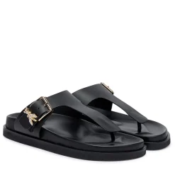 Ciabatte Infradito PATRIZIA PEPE Girl linea Fly Birkilux in Pelle Nera
