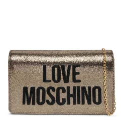 Clutch Donna con Tracolla LOVE MOSCHINO linea Smart Daily Soft Oro
