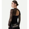 Clutch Donna con Tracolla LOVE MOSCHINO linea Smart Daily Soft Nero
