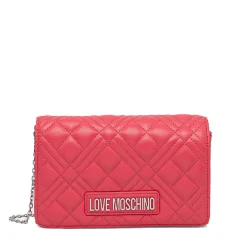 Clutch Donna con Tracolla LOVE MOSCHINO linea Quilted Fuxia