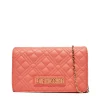 Clutch Donna con Tracolla LOVE MOSCHINO linea Smart Daily Quilted Corallo