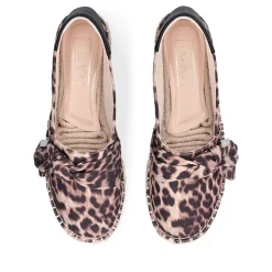 Espadrillas Donna con Fiocco LIU JO Capri 03 in Tessuto stampa Animalier