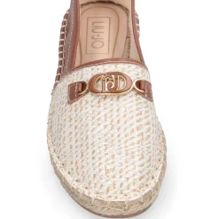 Espadrillas Donna LIU JO Capri 04 in Ecopelle e Rafia color Cuoio