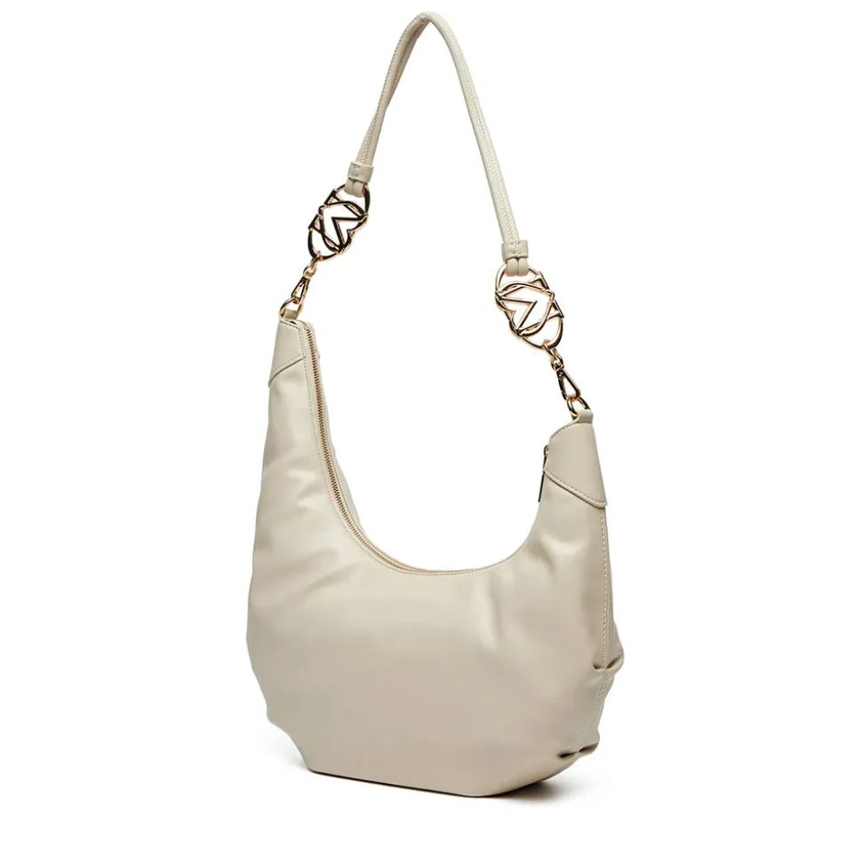 Hobo Bag Asimmetrica LOVE MOSCHINO linea Jewel Avorio