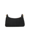 Hobo Bag con Tracolla LOVE MOSCHINO in Nappa Pleated Nera