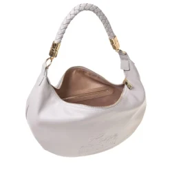 Hobo Bag Donna LOVE MOSCHINO in Ecopelle color Ghiaccio