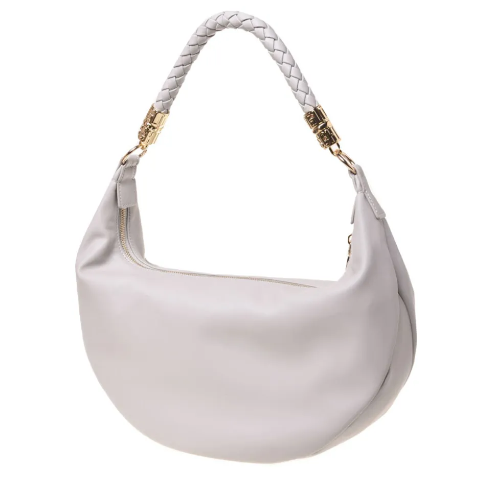 Hobo Bag Donna LOVE MOSCHINO in Ecopelle color Ghiaccio