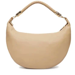 Hobo Bag Donna LOVE MOSCHINO in Ecopelle Taupe