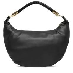 Hobo Bag Donna LOVE MOSCHINO in Ecopelle Nera