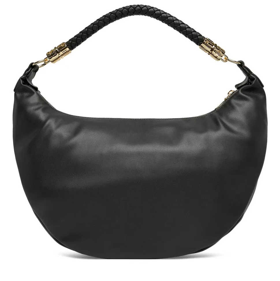 Hobo Bag Donna LOVE MOSCHINO in Ecopelle Nera