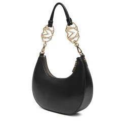 Hobo Bag Donna LOVE MOSCHINO linea Jewel Nera