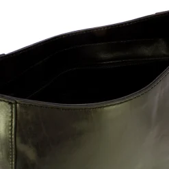 Hobo Bag Donna THE BRIDGE linea Maddalena in Pelle Nera