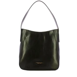 Hobo Bag Donna THE BRIDGE linea Maddalena in Pelle Nera