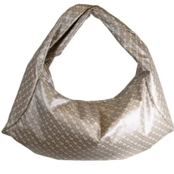 Hobo Bag Large GHERARDINI in Tessuto Softy color Creta