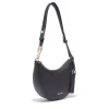 Hobo Bag Media Donna LIU JO stampa Bottalata Nera con Charm