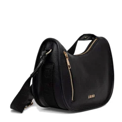 Hobo Bag Small Donna LIU JO Better stampa Bottalata Nera