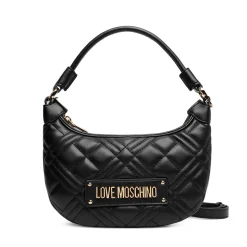 Hobo Bag Small Trapuntata LOVE MOSCHINO linea Quilted colore Nero