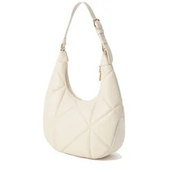 Hobo Bag Trapuntata LOVE MOSCHINO linea Embossed Avorio