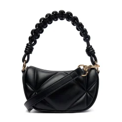 Mini Bag Donna a Mano LOVE MOSCHINO linea Embossed Trapuntata Nera