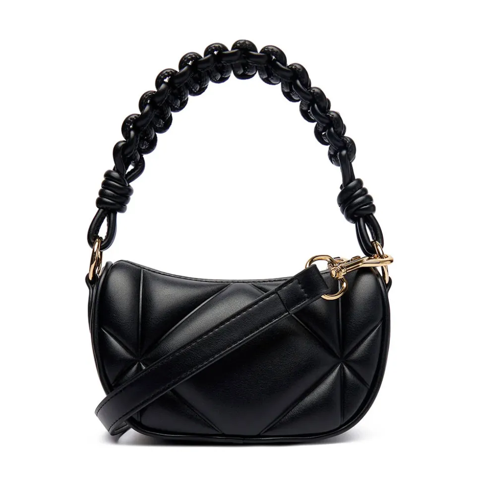 Mini Bag Donna a Mano LOVE MOSCHINO linea Embossed Trapuntata Nera