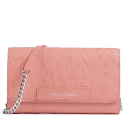 Mini Clutch Donna con Tracolla in Catena ARMANI EXCHANGE colore Petal Pop
