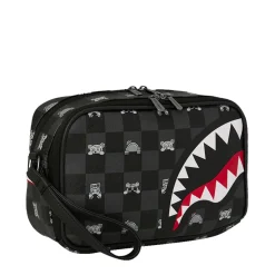 Necessaire SPRAYGROUND stampa Gray Peeking Character Check