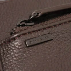 Pochette Uomo GIANNI CONTI in Pelle Dark Brown