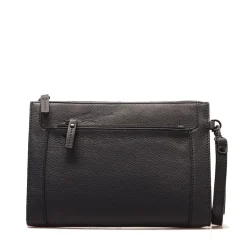 Pochette Uomo GIANNI CONTI in Pelle Blu