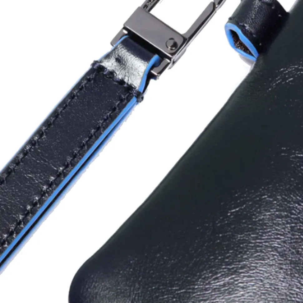 Pochette Uomo PIQUADRO in Pelle Linea Blue Square colore Blu - AC2648B2R
