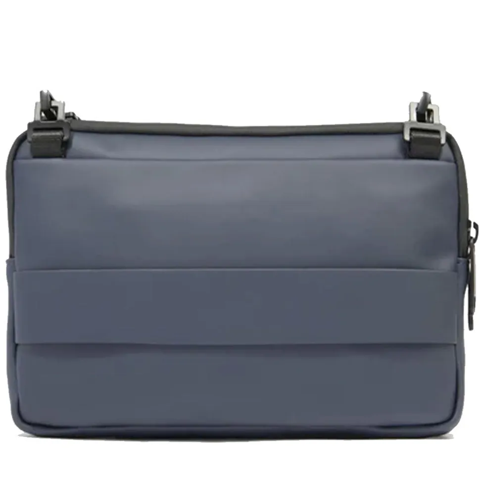 Pochette Uomo Piquadro in Tessuto colore Blu con Tracolla Linea Corner - AC6492C2OW