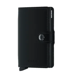 Porta Carte con Clip SECRID linea Miniwallet Matte Black con RFID