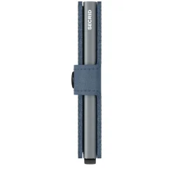 Porta Carte con Clip SECRID linea Original in Pelle Ice Blue con RFID