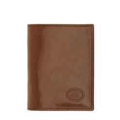 Portacarte e Banconote THE BRIDGE In Pelle Marrone linea Story Made in Italy