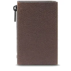 Portacarte PIQUADRO in Tessuto e Pelle e Alluminio con RFID Colore Blu- Testa Moro - PP5585W138R