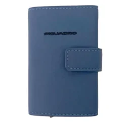 Portacarte PIQUADRO in Tessuto e Alluminio con RFID Colore Avio Linea Corner 2.0 - PP5649C2OWR