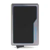 Portacarte PIQUADRO MagSafe in Alluminio e Pelle con RFID Colore Nero - PP7072B2R