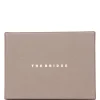 Portafoglio con Portamonete THE BRIDGE In Pelle Marrone linea Story Made in Italy