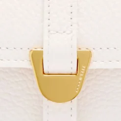 Portafoglio Donna COCCINELLE in Pelle Colore Blanco Linea Campus Misura Piccola