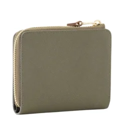 Portafoglio Donna Piccolo con Zip 1A Classe Alviero Martini linea Windy City Verde Muschio PO93