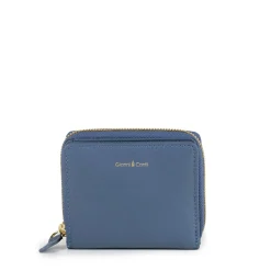 Portafoglio Donna Piccolo GIANNI CONTI linea Coco in Pelle color Jeans