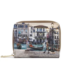 Portafoglio Donna Piccolo Y NOT YES-562 Stampa Blue Lagoon